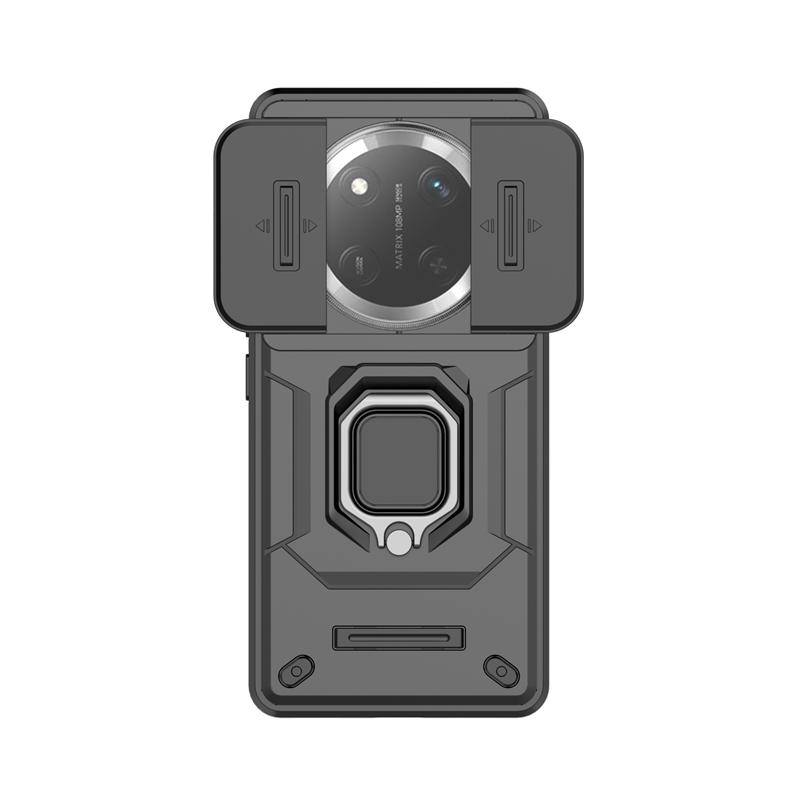 For Honor X9C Case Cover Huawei Honor X9C Capas New Shockproof Phone Back Bumper Slide Camera Lens Ring Holder Fundas Honor X9C