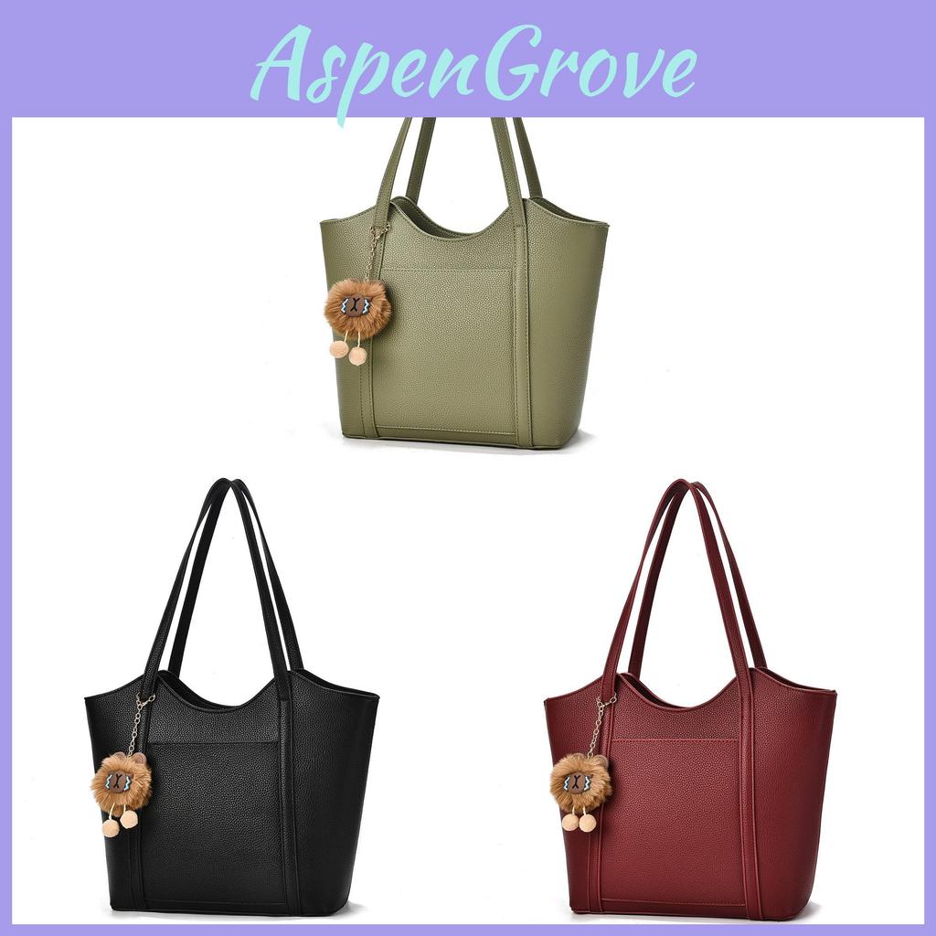 Trendy Ladies Large Capacity Water Bucket Handbag With Zipper Closure For Daytime Wear