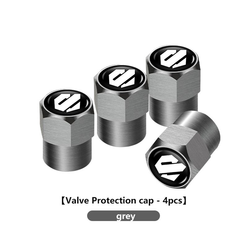 

For Toyota 4PCS Car Tire Stem Valve Cap Airdust Waterproof Wheel Tire Valve Rim Stem Cover Alphard 2015 2016 2017 2018 2019 2020