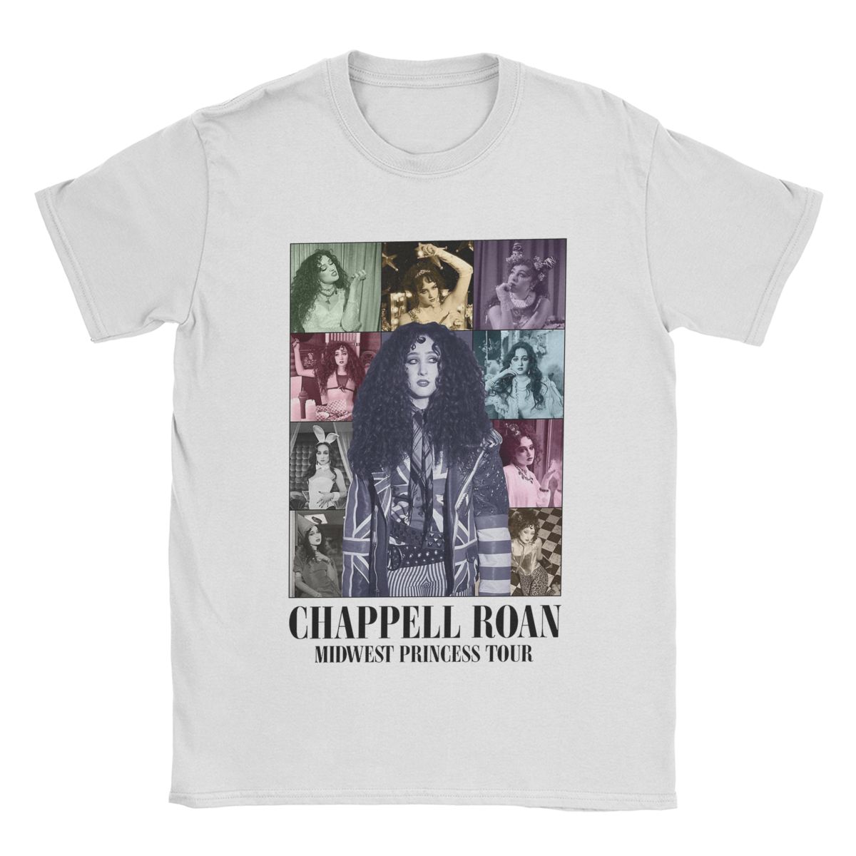 

Chappell Roan The Eras Tour Shirt Merch Men Women Pure Cotton Vintage T-shirt Short Sleeve Clothes Gift Idea M