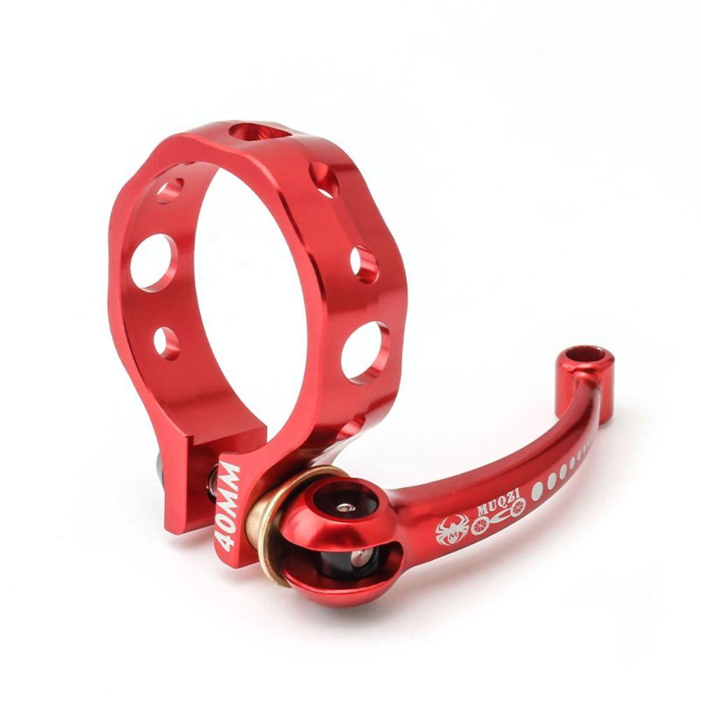 40/41mm Bike Seat Tube Clamp Aluminium Zinc Zinc Alloy Bicycle Saddle Clip Bike Seat Post Clamp MTB