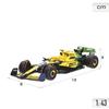 Bburago 2024 Model 1/43 Scale F1 McLaren MCL38 Senna Memorial Livery #4 Lando Norris Race Sports Car Diecast Model Car 18-38214 Senna (#4)