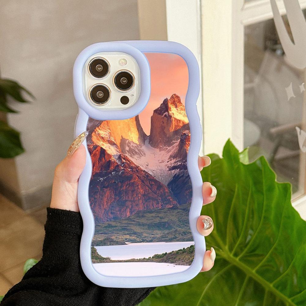 

Силиконовые чехлы для телефонов LZ25 Mountain Peak Forest Snow для Samsung A15 A16 S23 FE S24 Ultra A34 A54 A14 A55 Motorola G32 E14 OnePlus, мягкий чехол Samsung S24 FE