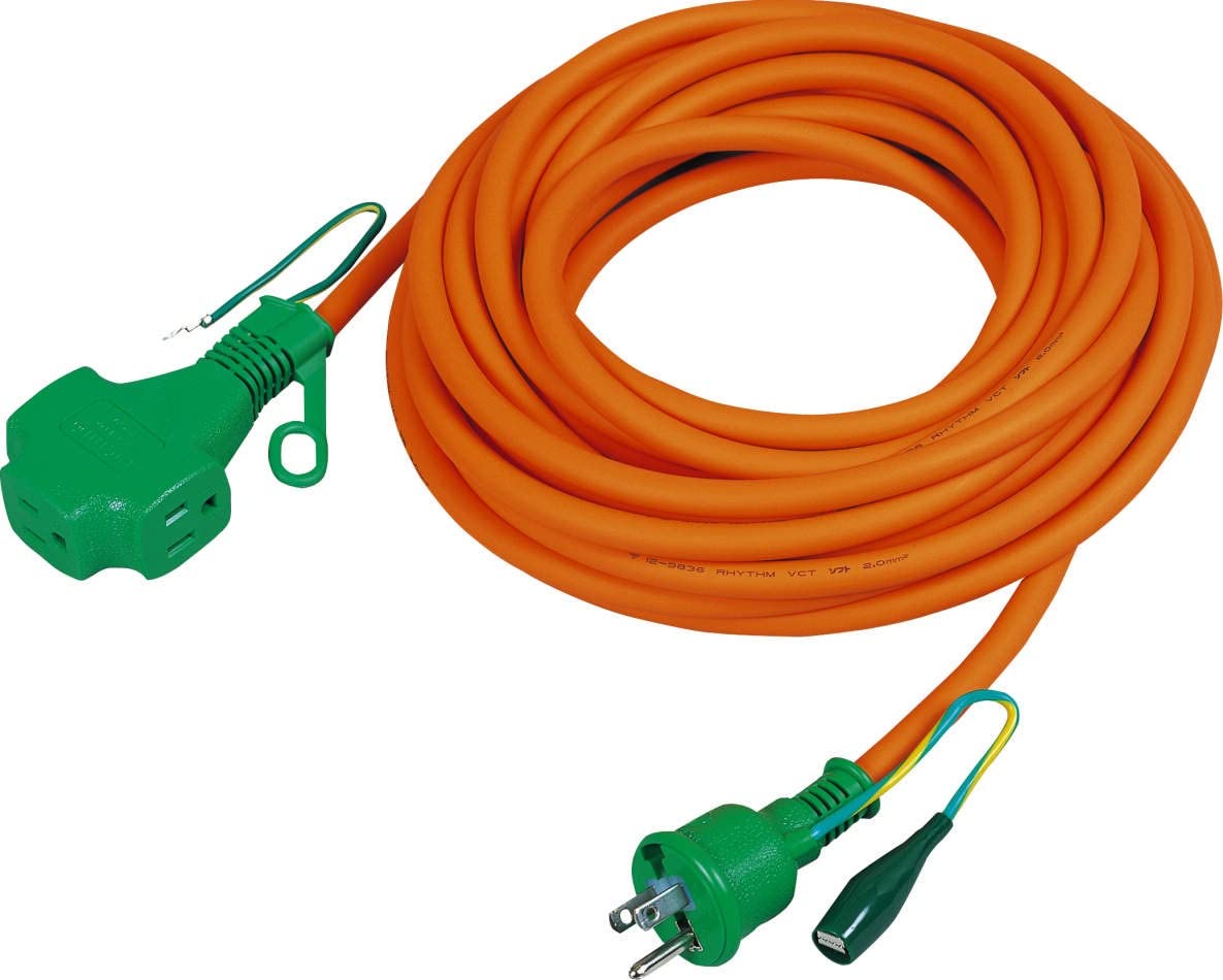 

PPT-10E-O Triple Pokkin Extension Cord, Orange, 07262