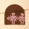 Knit Hat Beanies Pullover Warm Skull Caps Knitted Hat Party Club Accessories