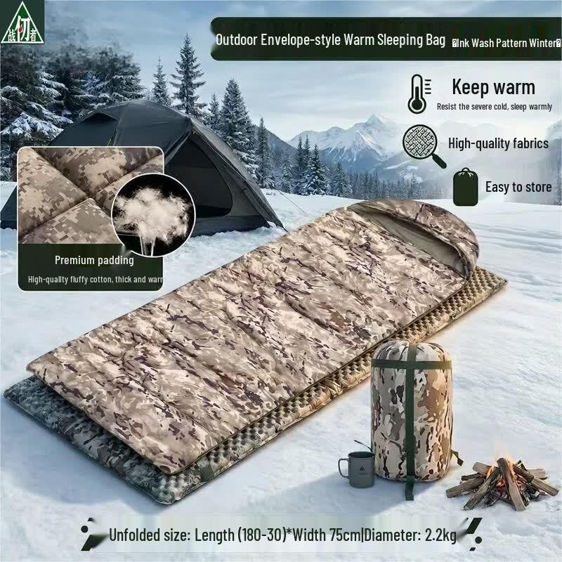 Thickened Camping Envelope Sleeping Bag Envelope