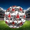 SLAM DUNK Print Size 5 Soccer Ball, PU Wear Resistant Football for Match Training and Daily Practice, Birthday Gift for Soccer Fans