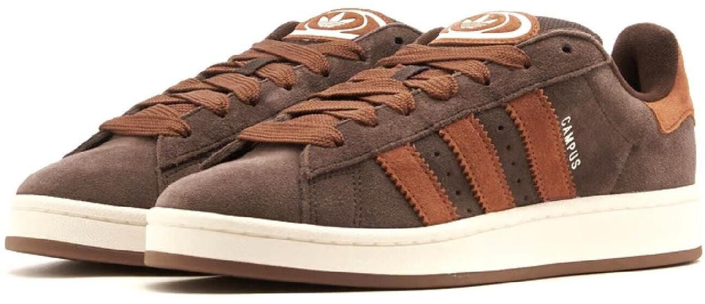 Кроссовки Adidas Campus 00s темно-коричневые/прекрасно-коричневые/облачно-белые