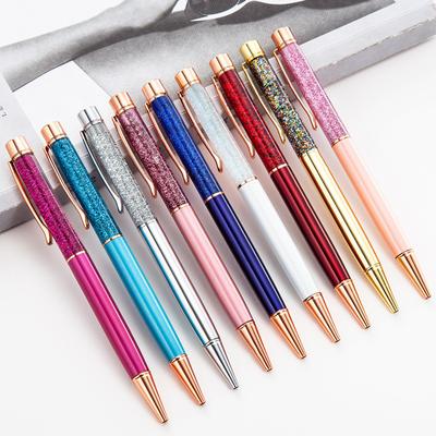 New Gold Foil Pens Metal Ballpoint Pens Customized Birthday Gifts Ballpoint Pens Engraved Name Private Laser Customized Logo