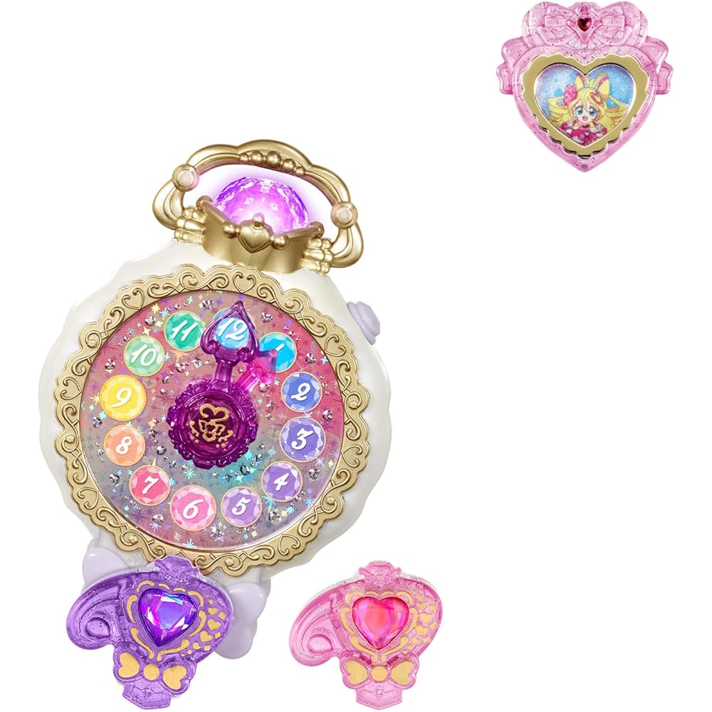 Bandai Precure Jewel Cure Watch with Makoto Jewel Accessory for Ages 3 and Up