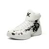 Anta Thompson KT3 High-Top Basketball Shoes Men Sneakers White Black 11941103S-1