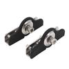 2PCS LED Light Bar Mounting Bracket Stainless Steel Universal Hood LED Work Light Mount Bracket Clamp Holder for Truck