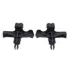 1 Paar Motorhauben-Verriegelungsmechanismus 4517570301C22A Ersatz für Smart Fortwo 2008   2012