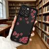 Pink Plum Blossoms Phone Case for iPhone 17 16 15 14 13 12 11 Pro Max Plus Anti Scratch, Gel Flexible Protective