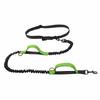 Double Bungee Leash Elastic Running Reflective Stitching for Runners