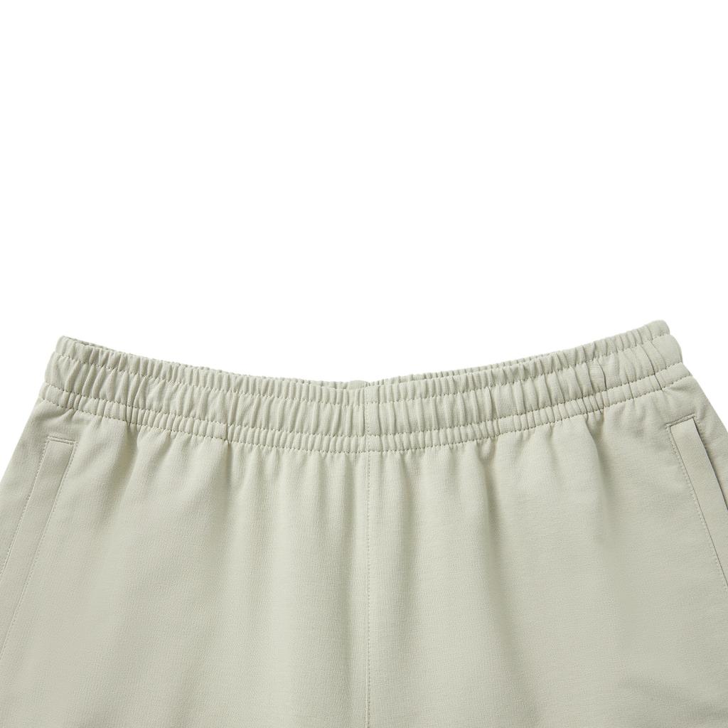 Li Ning Lifestyle Series Sport Minimalist Solid Color Elastic Letter Casual Shorts Men Shorts Lime AKSV529-2