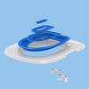 Cat Toilet Training Trainer Litter Box Toilet Teaching Cat To Use Toilet Bowl Cat Bathroom Training Seat for Cats