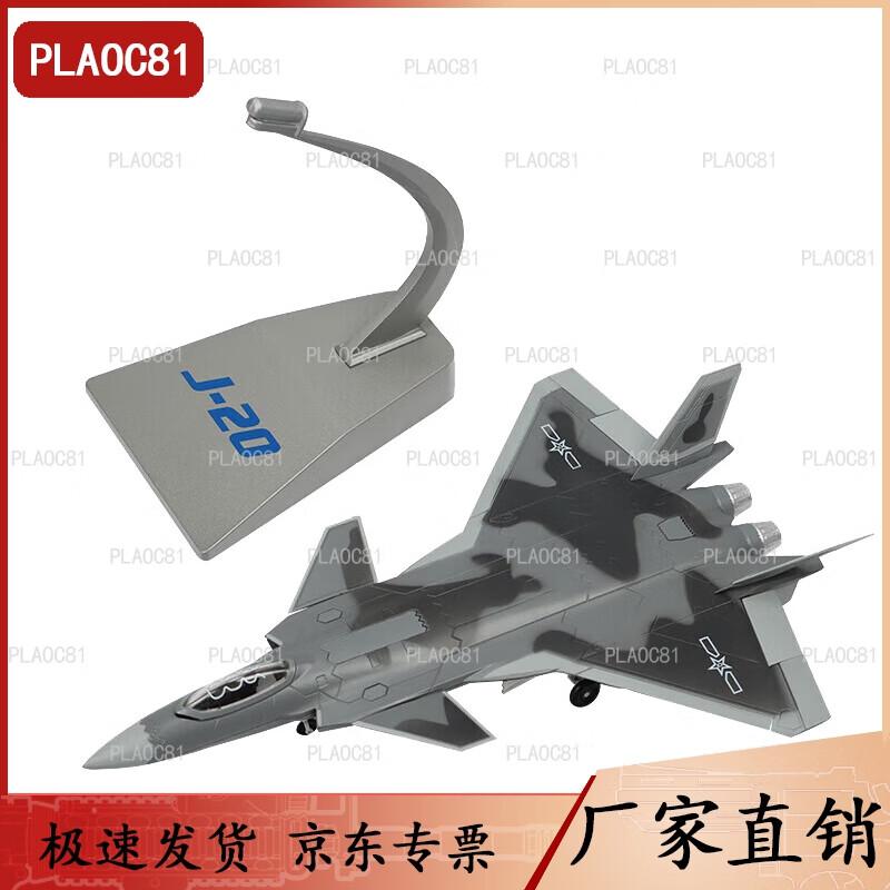 J-20 Fighter Jet Model (1:72 Scale)