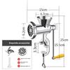 New Portable Household Kitchen Manual Sausage Mincer Chili Peppers Grinder Sausage Making Machine Vegetable Maker Making Tools