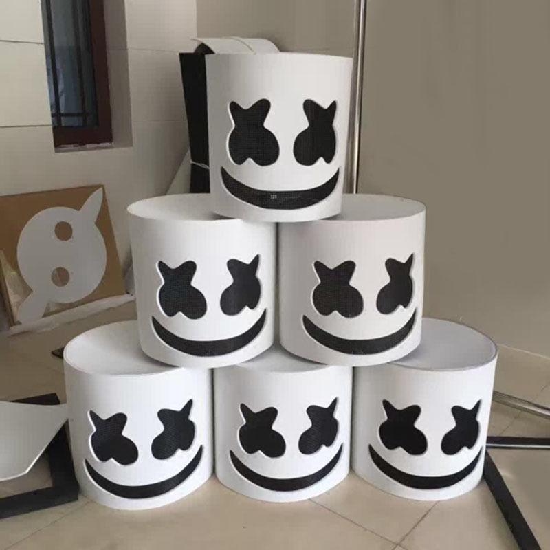 Maschera Marshmello per Halloween Cosplay Festa Accessorio Costume