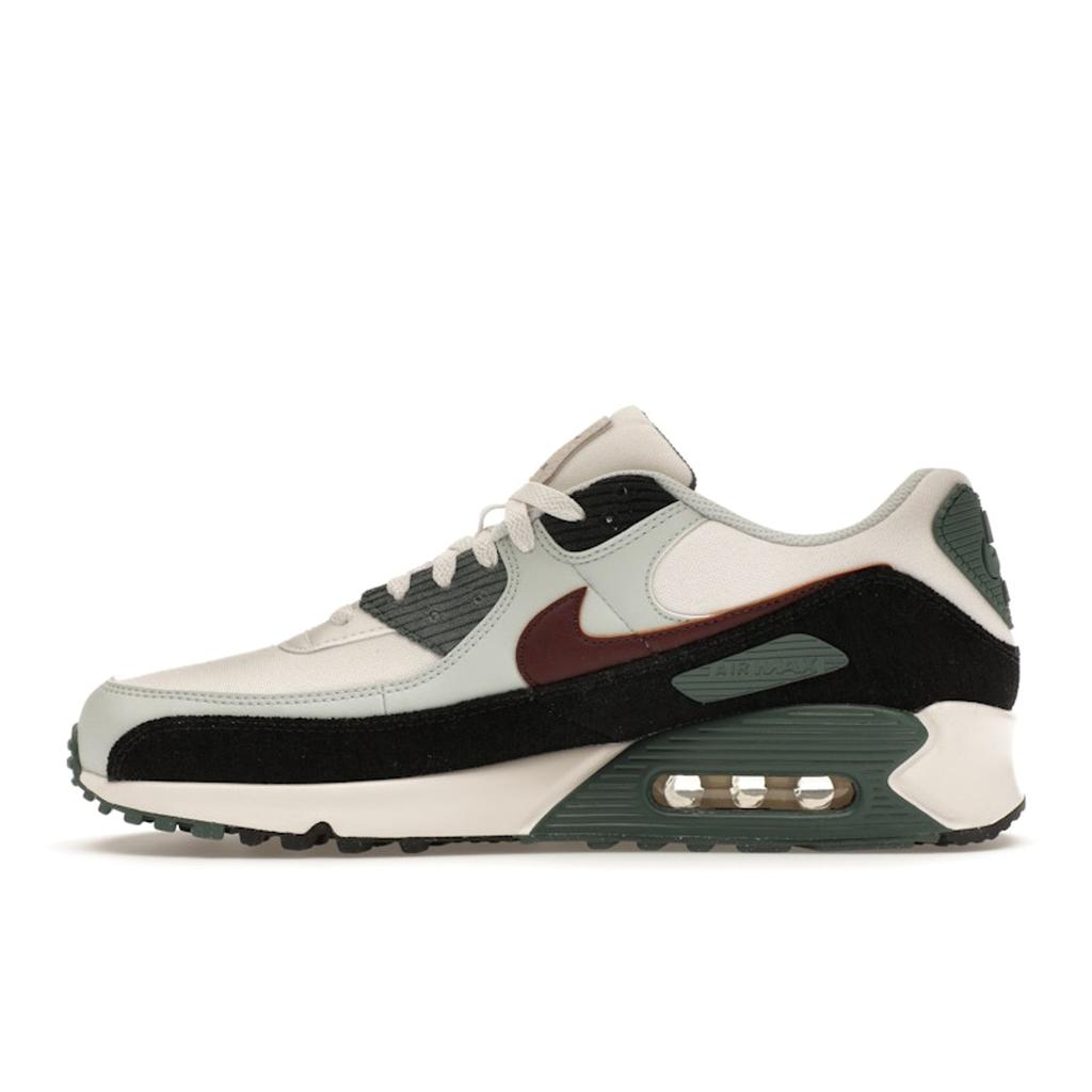 Nike Air Max 90 Premium Notebook Doodle Pack Unisex Sneakers Green Phantom Burgundy-Crush FV6059-001