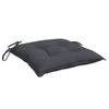 Chair Cushions 2 pcs. Anthracite 40x40x7 cm Oxford Fabric