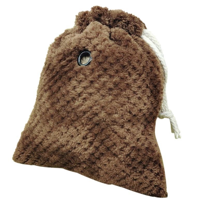 

Small Pet Animals Soft Flannel House Bed Nest Hideout Pouch Sack Sleeping Bed кофейный