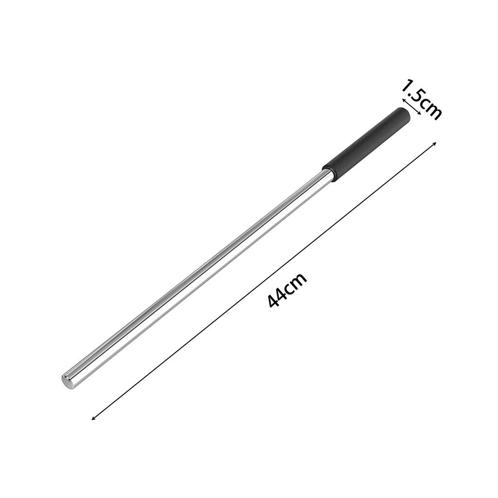 2PCS 1/2 Inch * 17.2 Inches Garage Door Torsion Spring Reel Anti-Slip Handle Torsion Spring Winding Bars