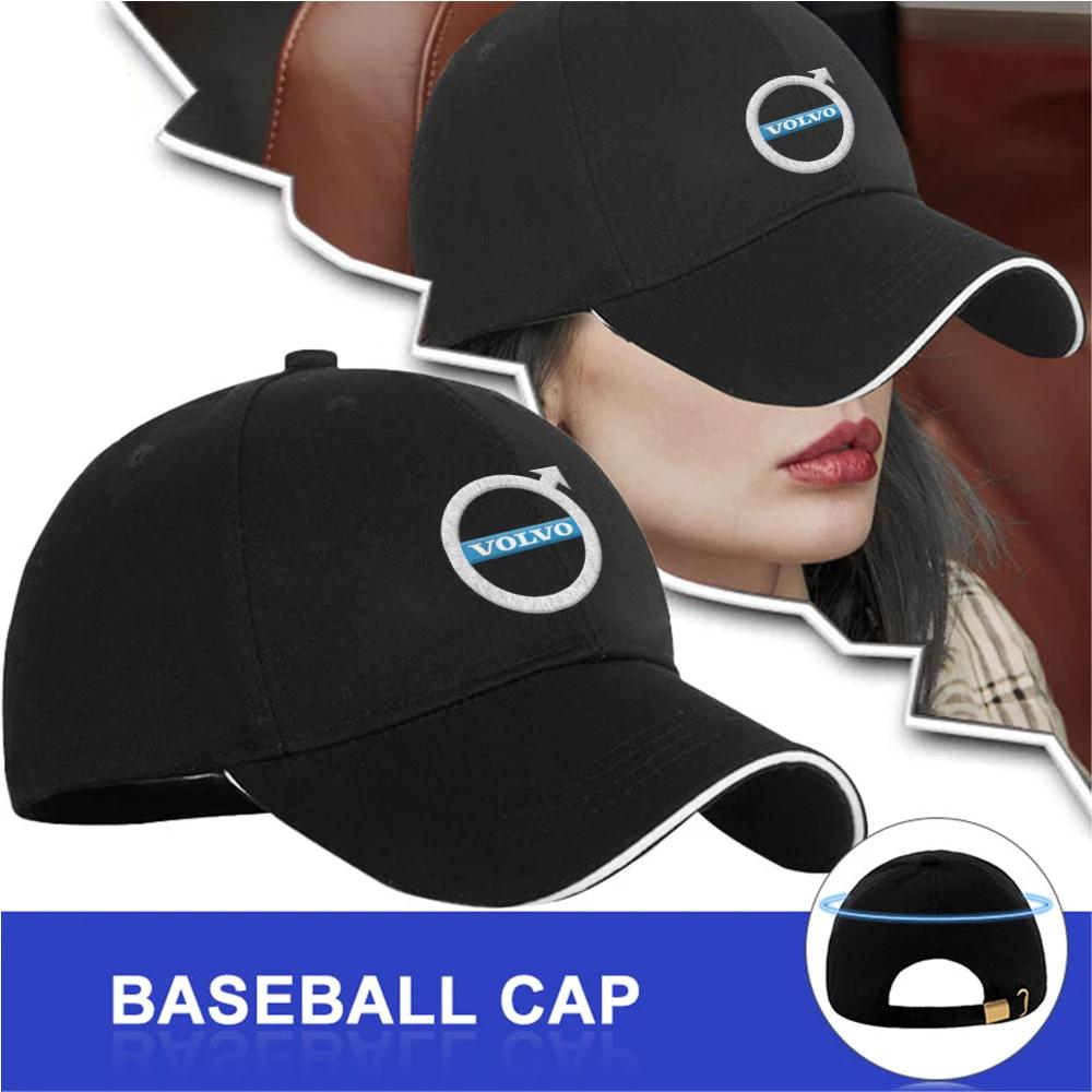 Baseballcaps Utendørs Sommer Menn Kvinner Sportshette Biltilbehør For Volvo Rdesign T6 AWD C30 S40 S60 S70 S90 V40 V50 XC30 XC40