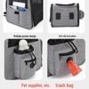Expandable Breathable Pet Backpack for Cats & Dogs – Foldable, Large Capacity, Ideal for Travel