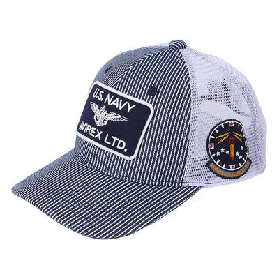 Navy Mesh Military 80497000 Men's U.S. Cap, Style, Hickory,