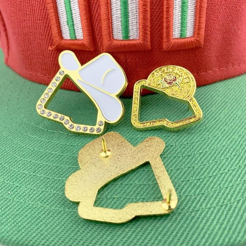 Metal Hat Pin Elegant Enamel Brooch Creative Decoration Pins Personalized Pin for Hats and Jackets Clothing Decorations