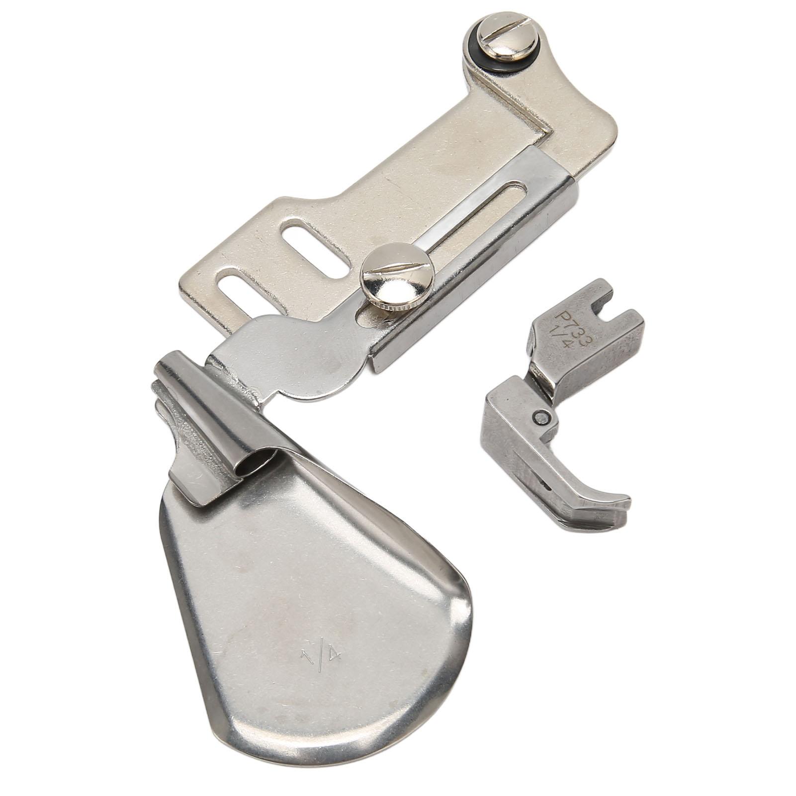 

Папка для швейной машины из нержавеющей стали с загнутыми краями и прижимной лапкой для простыней и полотенец