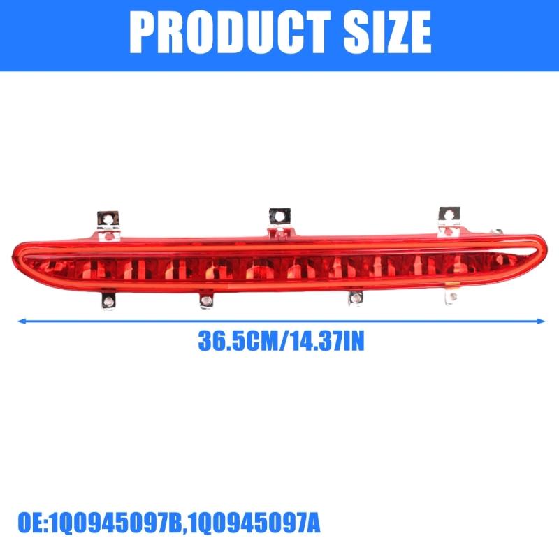High Level Brake Light 1Q0945097B 1Q0945097A for 2006-2016 Replacement Accessory Rear Third Stop Light Assembly