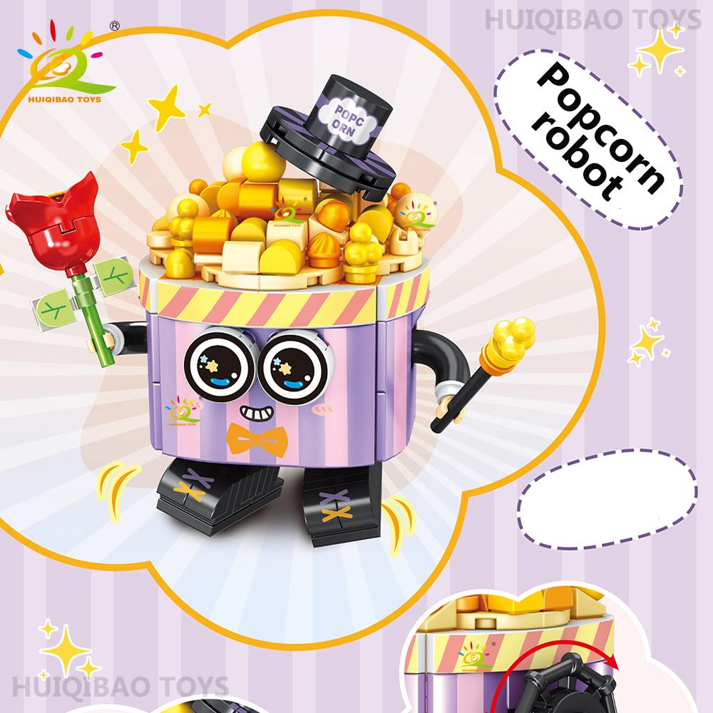 First-Class Huiqibao Self-Assembly Premium-Quality Gourmet Mechanical Machine First-Class Cute First-Class Popcorn Superior-Grade Cake High-Standard