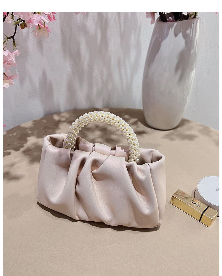 2024 Damen Elegante Perlenkette Wolken Crossbody-Tasche