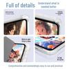 Honor Tablet 10 Magnetic Tri-fold Case with Pen Slot, Transparent Frosted Soft Shell