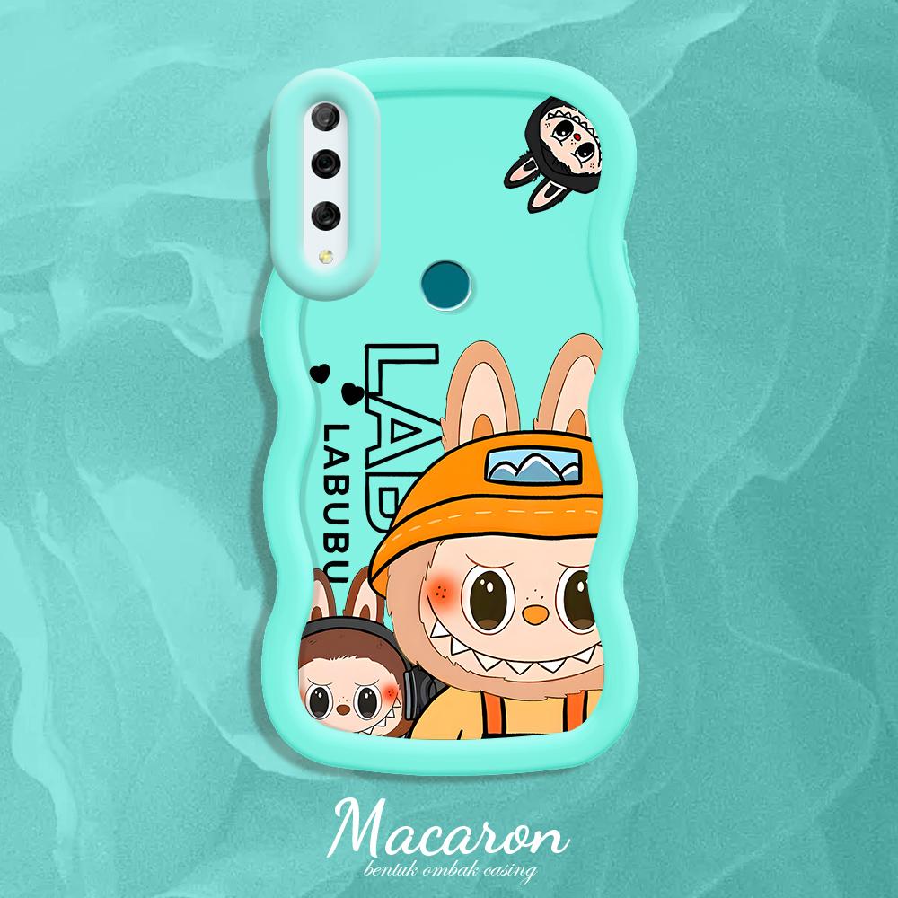 

Окрашенный узор Big Wave Edge Мягкий силиконовый материал Macaron чехол для телефона противоударный защитный резиновый чехол для iPhone Huawei Honor Infinix Tecno Infinix Hot 50I синий