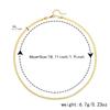 Customizable Adjustable Stainless Steel Blade Chain Bracelet