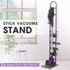 Coș de Depozitare Aspirator Raft Oțel Suport Stick Organizator de Uz Casnic Suport Aspirator Autoportant 22×17×127cm