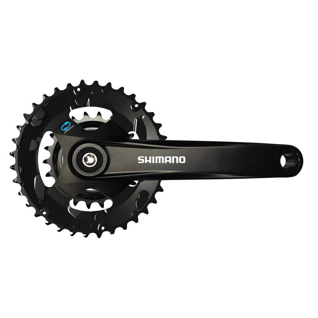 SHIMANO Crankset Black 36X22T 170mm EFCM3152BC62XL FC-M315-B2 8S/7S