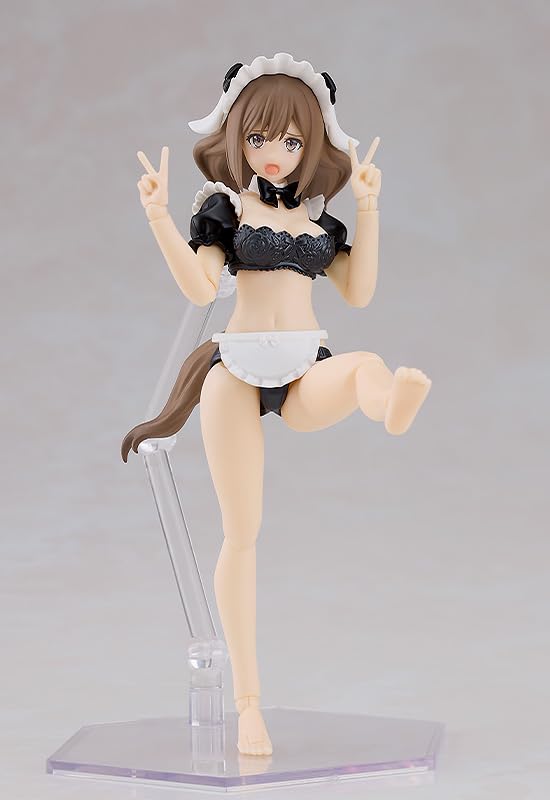 Max Factory PLAMAX GP 07 Underwear Girl Ran Jerry Maid Set Assembly Type Plastic Model & Ver. Non-Scale