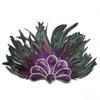 Colorful Feather Headpiece Brazilian Carnival Feather Headdress Stage Headpiece  Carnival Events