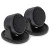 YESprime Car Speaker Car Directional Surround Set of 2 Tweeter, Satellite, Audio, Compact, Customizable, Universal, Wired, 12V, 20W,