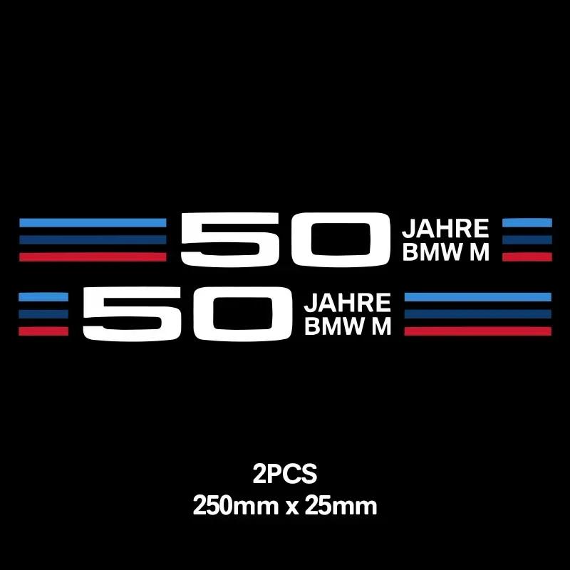

1X Треугольное оконное украшение для автомобиля 50-летняя наклейка Для BMW 50-летие E46 E39 E38 E90 E60 E36 F30 F20 X1 X3 X5 M2 M3 M4 M5 X4 X6 белый
