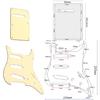 11 Holes Guitar Bass Pickguard 3Ply Scratchplate Guitar Scratch Plate 6 Strings