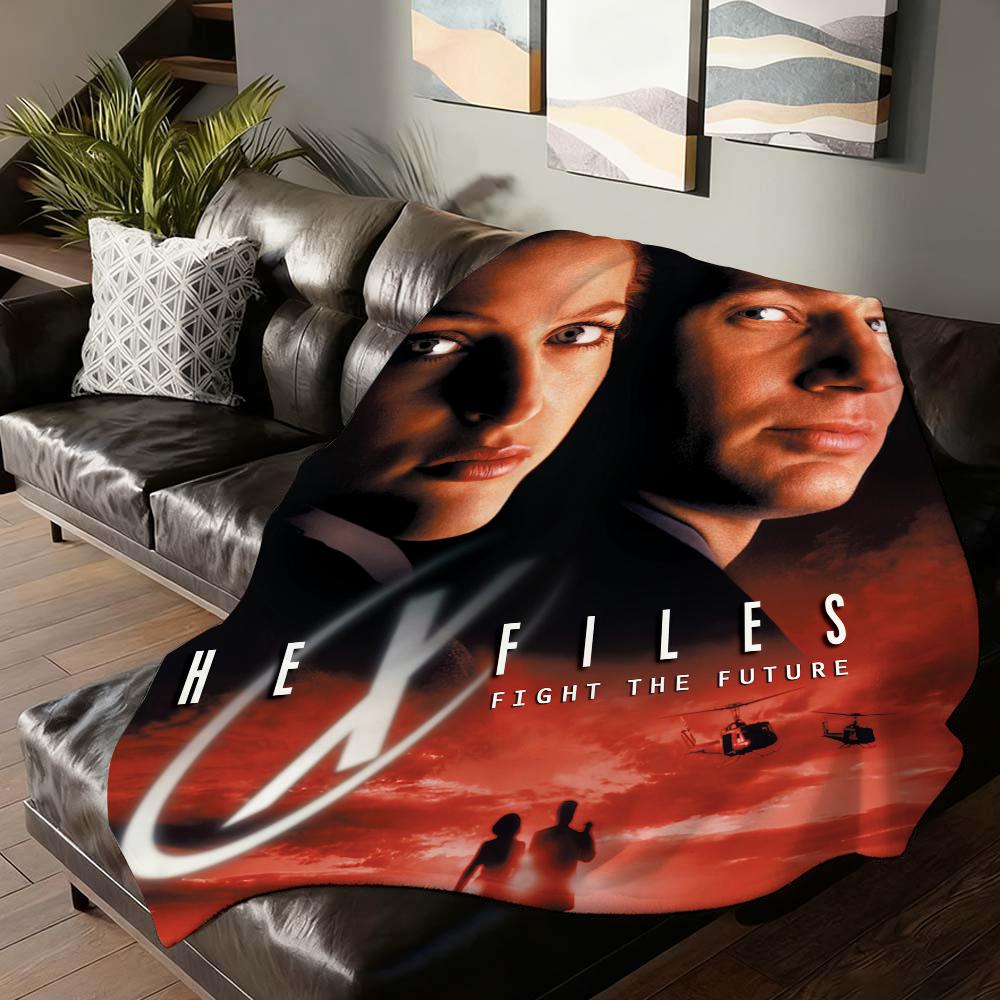 TV Show The X Files Blanket Soft and Skin Friendly For Couch Bed Napping Bedspread All Seasons Comforter