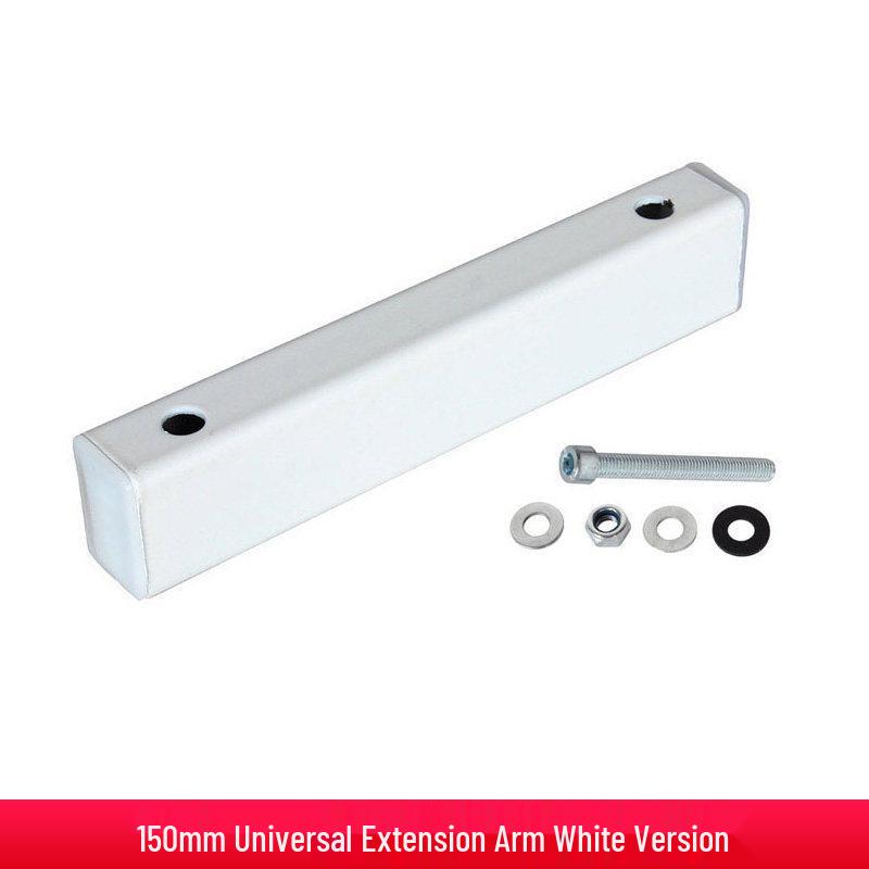 

Three-Way Monitor Stand with DIY Extension Arm and Vertical Post for Screen Mounting