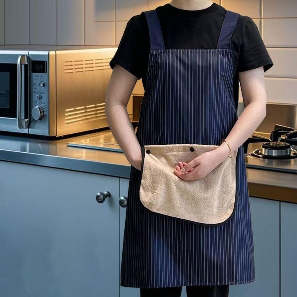 Waterproof Cooking Baking Bibs Anti-fouling Catering Work Clothes Portable Kitchen Apron  Universal