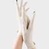 Gants de Conduite UV pour Femmes Gants Rafraîchissants en Soie Glacée Protection Solaire Gants Fil Nuage Rafraîchissants Soleil UV Pour Conduite Cyclisme